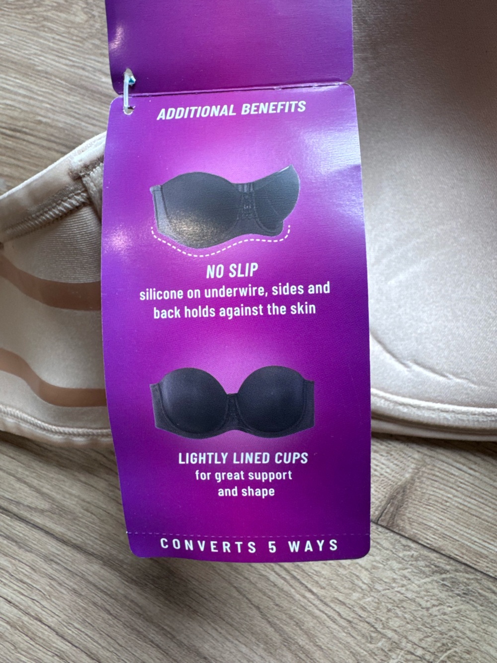 Vanity Fair Beauty Back™ Strapless Bra 74380 34DD - Picture 6 of 7